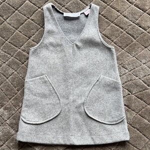 Zara Stylish Gray Kids Dress